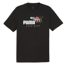 PUMA Ess+ Love Wins Short Sleeve T-Shirt