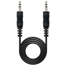 NANOCABLE Audio Stereo Jack 3.5 Male To Jack 3.5 Male cable 3 m