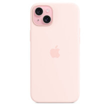 Apple iPhone 15 Plus Si Case Light Pink