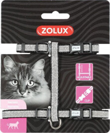Zolux Adjustable nylon harness SHINY col.black