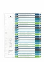 Durable 679727 - Blank tab index - Polypropylene (PP) - Multicolour - Portrait - A4+ - 0.27 mm