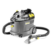 Kärcher Puzzi 8/1 C - 1200 W - Drum vacuum - Dry&wet - Bagless - Water - Grey - Yellow