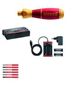Cordless screwdrivers wiha 590 T101 - Power screwdriver - Straight handle - Red,Yellow - Battery - 1.29 kg - Box