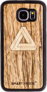 SmartWoods Case Etui Drewniane Triangle Samsung S6 Edge