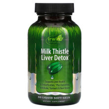 Milk Thistle Liver Detox, 60 Liquid Soft-Gels