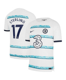 Nike men's Raheem Sterling White Chelsea 2022/23 Away Breathe Stadium Replica Player Jersey