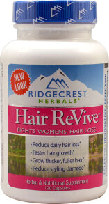 Витамины и БАДы ridge Crest Herbals Hair Revive Женский растительный комплекс против выпадения, стимулирующий рост волос 120 капсул