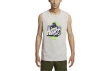 Nike Tank Tops Men Light Iron Mineral Gray