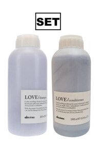 Love Smoothing Shampoo Dalgalı Saçlar İçin Bakım Seti Şampuan1000ml Ve Saç Kremi 1000ml CYT397461349