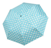 Женские зонты Женский складной зонт Ballon 700165PBL Turquoise