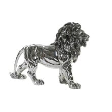 Decorative Figure DKD Home Decor Silver Lion Modern 55,5 x 17,5 x 38,5 cm