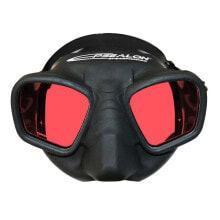 Masks and snorkels for scuba diving