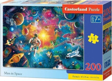 Castorland Puzzle 200 Man in Space CASTOR