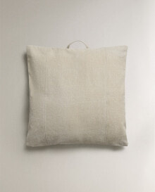 Linen floor cushion