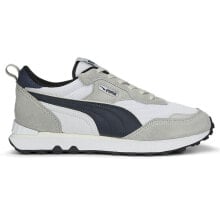 Puma Rider Fv Retro Rewind Lace Up Mens White Sneakers Casual Shoes 39016802 купить в аутлете