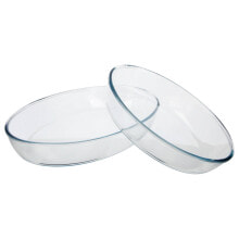 Dishes and molds for baking and baking