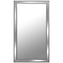 Wall mirror Alexandra House Living Silver Crystal Rectangular 5 x 87 x 149 cm