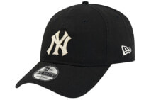 New Era 纽亦华 MLB 水洗系列 NY休闲男女潮 弯檐棒球鸭舌帽 / Кепка New Era MLB NY 12552318