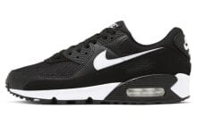 Nike Air Max 90 减震防滑 低帮 跑步鞋 女款 黑色 / Кроссовки Nike Air Max 90 CQ2560-001