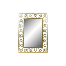 Wall mirror DKD Home Decor Golden Metal Crystal 30 x 40 cm 66 x 2 x 91,5 cm