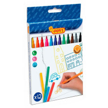 Фломастеры для рисования для детей jOVI Case 12 Colors Markers