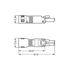 Комплектующие для щитов wago 890-122 коннектор