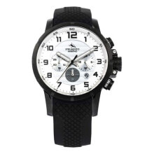 Мужские наручные часы с ремешком мужские наручные часы с черным силиконовым ремешком Strumento Marino SM125S-BK-BN-NR ( 46 mm)