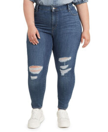 Levi's trendy Plus Size 721 High-Rise Skinny Jeans