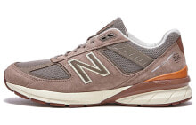 Slow Steady Club x New Balance NB 990 V5 复古 低帮 跑步鞋 男款 棕色 / Кроссовки Slow Steady Club x New Balance NB 990 V5 M990SC5