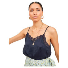 VILA Cava Lace Sleeveless T-Shirt