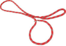 Поводки для собак zolux Smycz nylonowa sznur lasso 1.8 m kolor czerwony