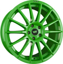 Колесный диск литой TEC Speedwheels AS2 race light green 8.5x19 ET30 - LK5/120 ML72.6