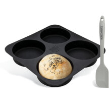 Dishes and molds for baking and baking