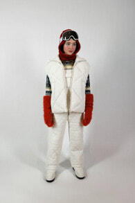 Snow collection padded dungarees