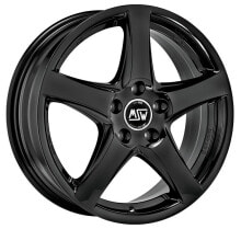 Колесный диск литой MSW MSW 78 gloss black 6.5x17 ET46 - LK5/114.3 ML67.1