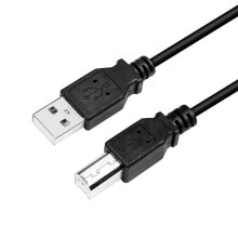 LogiLink CU0009B USB кабель 5 m 2.0 USB A USB B Черный
