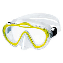 Masks and snorkels for scuba diving