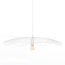 Ceiling Light Metal White 58 x 58 cm