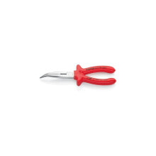 Knipex Flachrundzange Länge 200 mm Form 2 40° gewinkelt VDE tauchisoliert