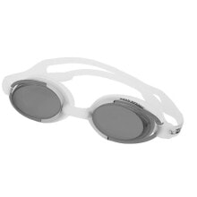 Очки для плавания Aqua-Speed Malibu черные и белые