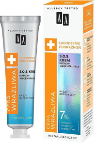 Beruhigende und regenerierende Gesichtscreme - AA Cosmetics Sensitive Skin S.O.S. Cream