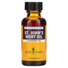 Растительные экстракты и настойки Herb Pharm, St. John's Wort Oil, 1 fl oz (30 ml)