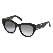 Женские солнцезащитные очки Женские солнцезащитные очки овальные черные Swarovski SK-0127-01B (54 mm)