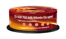 MediaRange MR235-25 чистые CD CD-RW 700 MB 25 шт