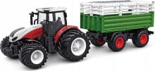 Amewi Amewi RC Traktor mit Viehtransporter LiIon 500mAh weiß/6+