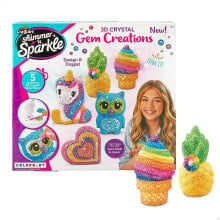 SUPERTHINGS Sparkle Children´S Crafts With 3D Gems