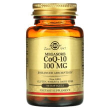 Коэнзим Q10 Solgar Megasorb CoQ-10 -- 100 mg - 90 Softgels