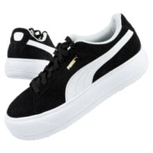 Кеды женские черно-белые PUMA Suede Mayu W 380686 02 купить онлайн