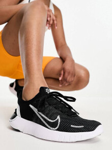 Купить женская обувь Nike Running: Nike Running Free Run FK NN trainers in black