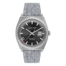Мужские наручные часы с браслетом мужские наручные часы с серым текстильным ремешком Jason Hyde JH30001 ( 40 mm)